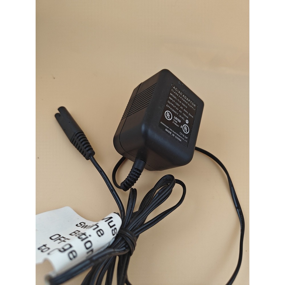OEM WaterPik YLA-03010 AC Adapter 3V 100mA Charger Power Supply Cord
